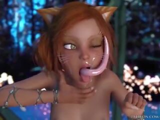 Tenyésztés kötelesség által redvoidcgi &lpar;cat girl&comma; creampie&comma; x ray&comma; minden a út through&comma; ear fuck&rpar;