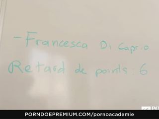 Porno academie - sufocant școală damsel francesca di caprio hardcore anal și dp în in trei