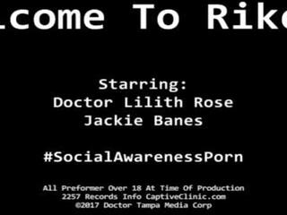 Benvenuto a rikers&excl; jackie banes è arrested & infermiera lilith rosa è circa a spogliarello ricerca padrona atteggiamento &commat;captiveclinic&period;com