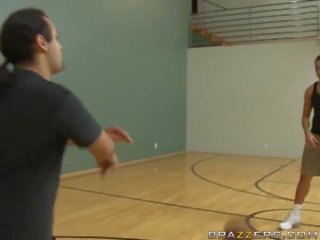 Capri cavanni pieprzony w koszykówka sąd mov