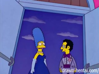 Simpsons xxx film - marge et artie afterparty