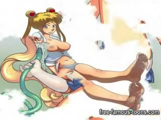 Sailormoon usagi seks posnetek