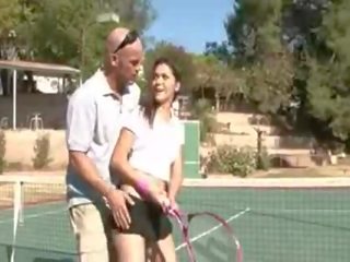 E pacensuruar seks film vid në the tenis gjykatë