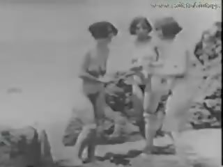 1928 vuosikerta kanssa a stipendiaatti vakoilusta tytöt päällä the ranta