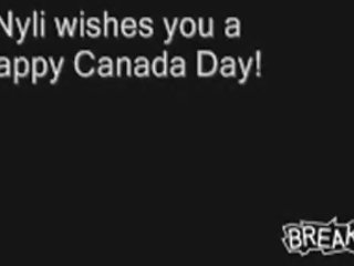 Nyli says 幸せな canada 日