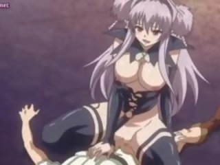 Sexy anime vampiro avendo adulti video