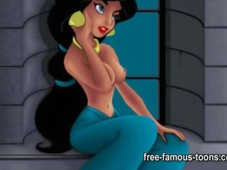 Aladdin en jasmine seks video- parodie