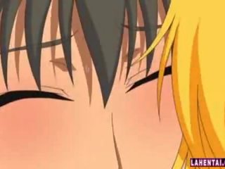 Hentai blondie fondled dhe fucked